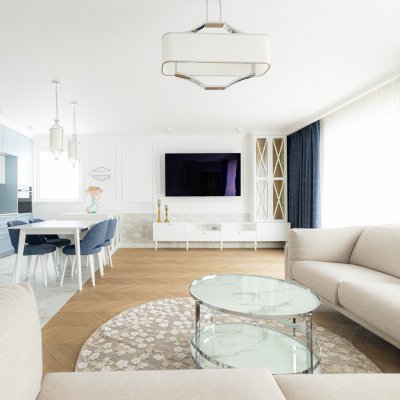 FertigParkiet Chevron Dab Color Luna 5